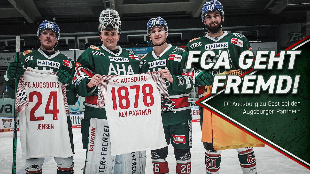 🥅 FCA geht fremd | Eishockey mit den Augsburger Panthern 🏒