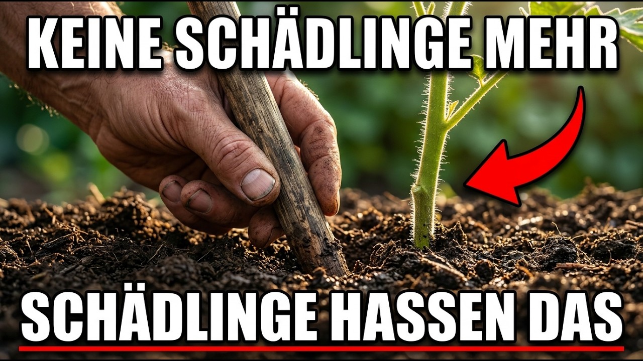 Die Amish-Stab-Methode gegen Schädlinge — Warum ihre Gärten nie befallen werden