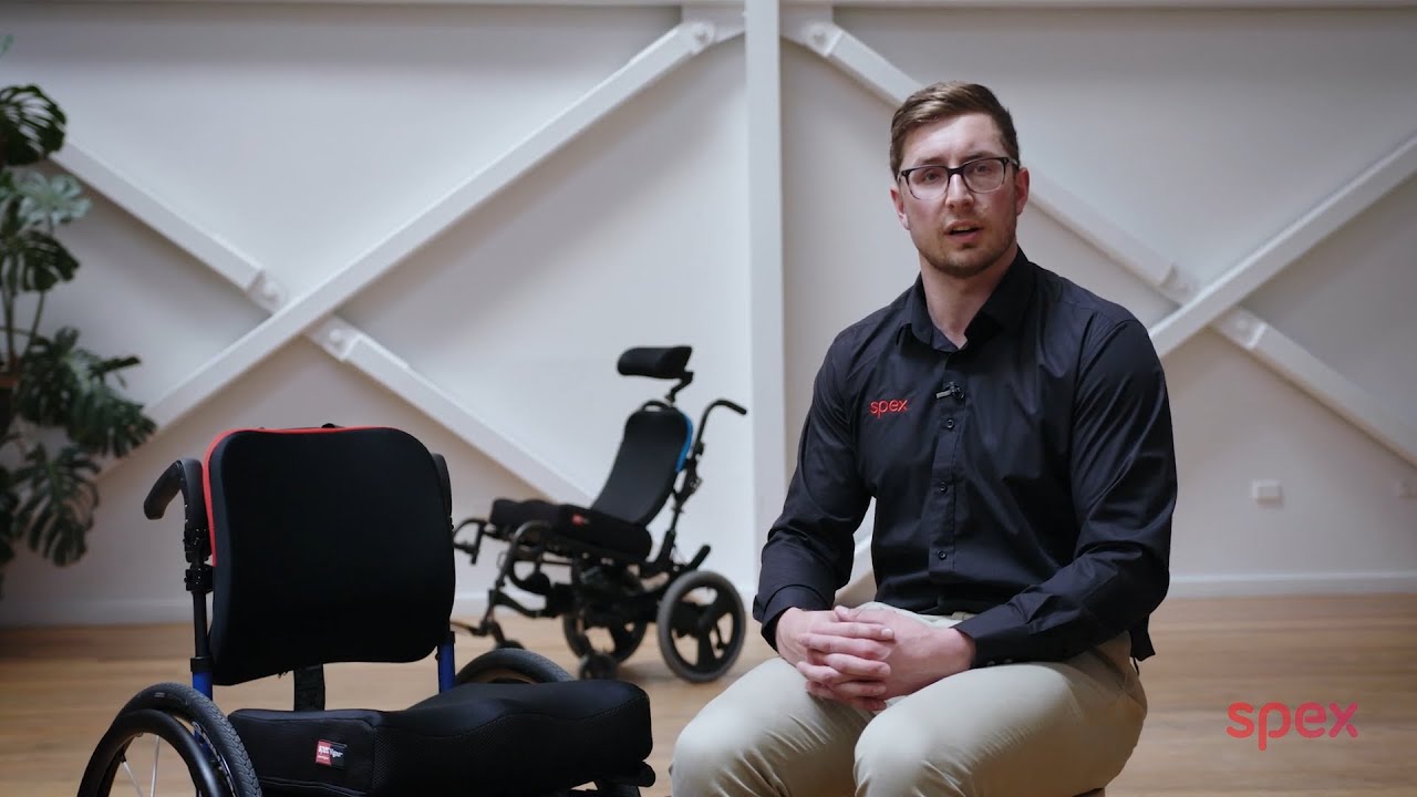 Why did Spex design the Adapta back support?