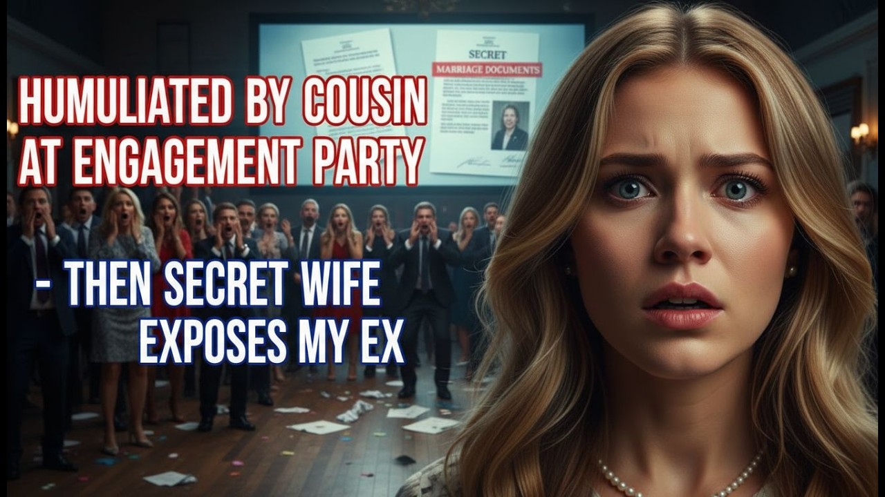 Humiliated at Cousin's Engagement Party – Secret Wife Crashes Rehearsal Dinner