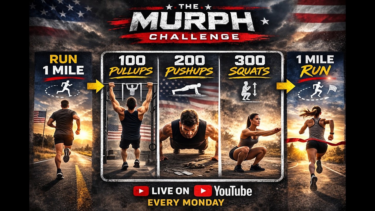 Monday Murph Challenge - weekly stream