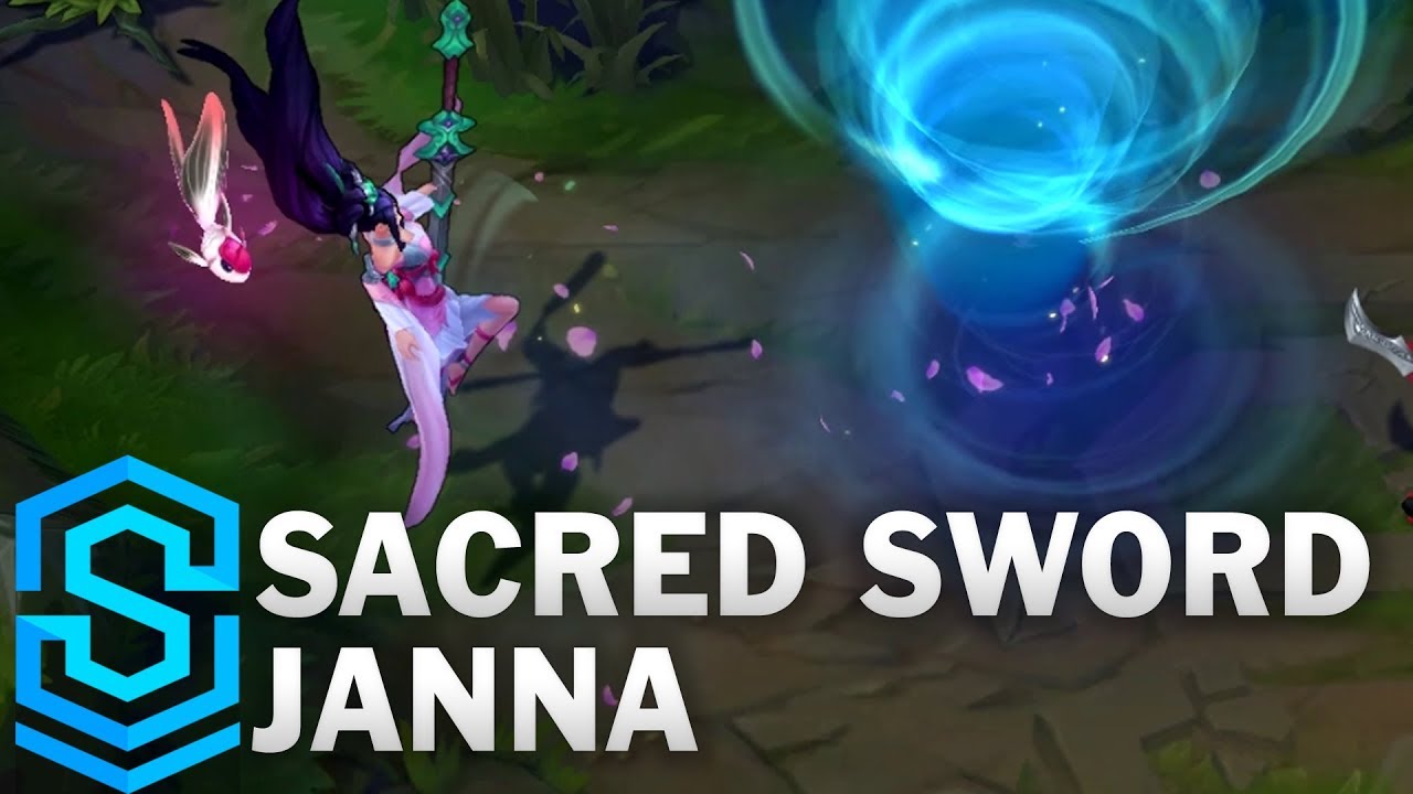Sacred Sword Janna Skin Spotlight - League of Legends