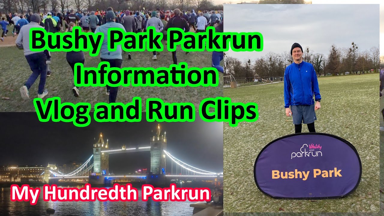 Bushy Park Parkrun Information Vlog and Run Clips