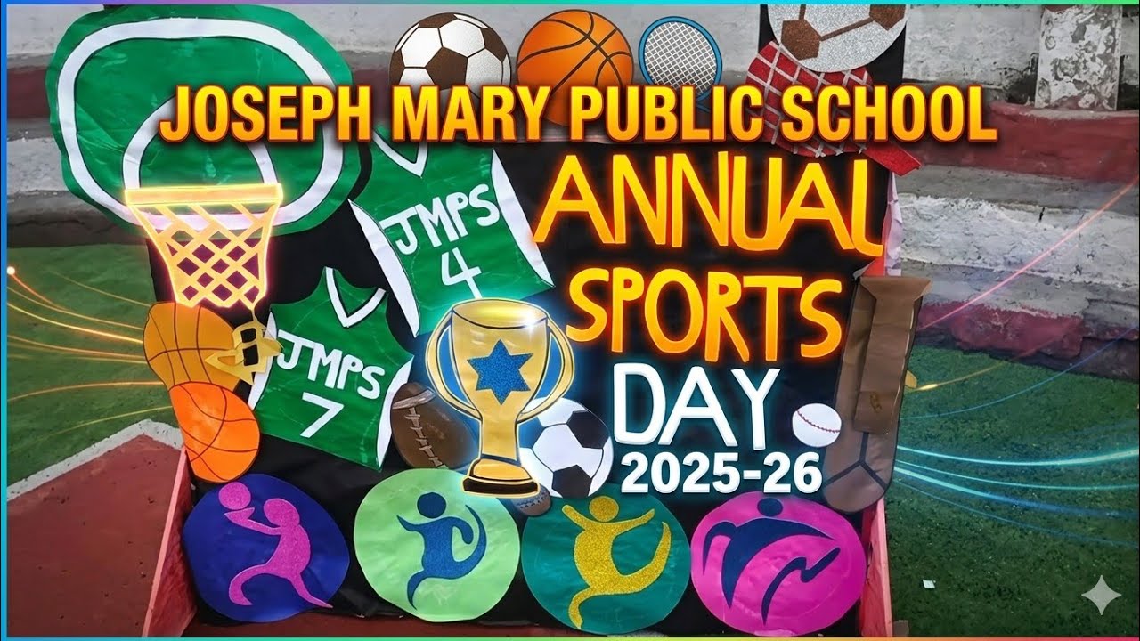 Annual sports day⛹️‍♂️⛳ Joseph Mary public School⚽||Daily vlog💗||..#vlog #trending #viral #sports 