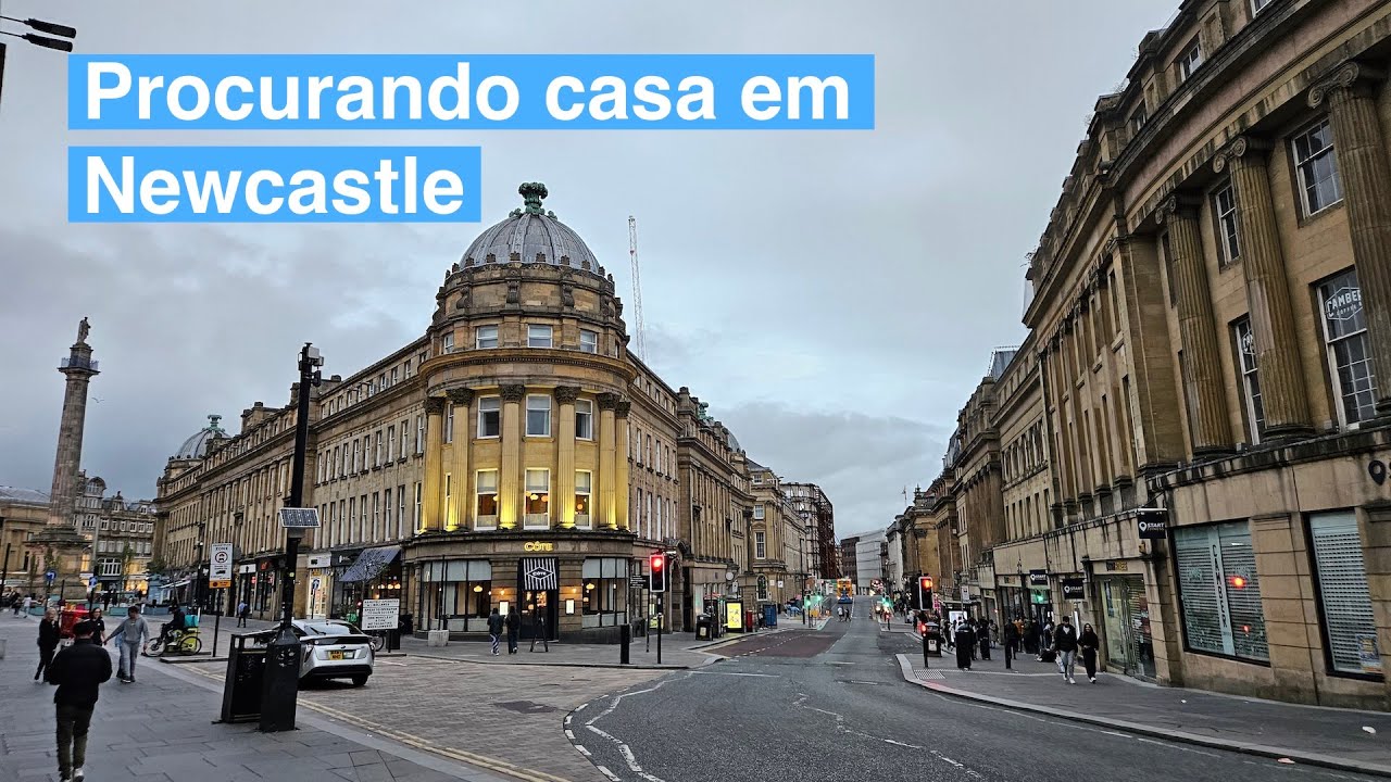 Em busca de uma casa em Newcastle   Inglaterra