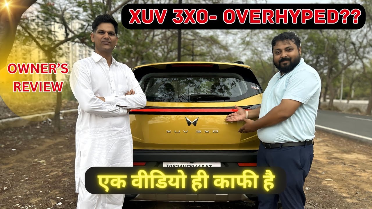 MAHINDRA XUV 3XO AX5 🔥- OVERHYPED🤔?? One Video Is Enough For Your Doubts🤗😎..