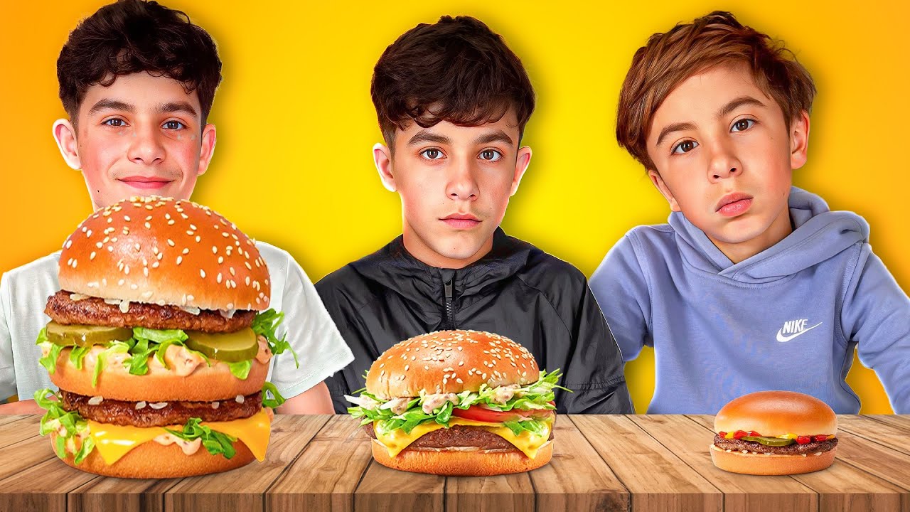 PETIT VS MOYEN VS GRAND !!!