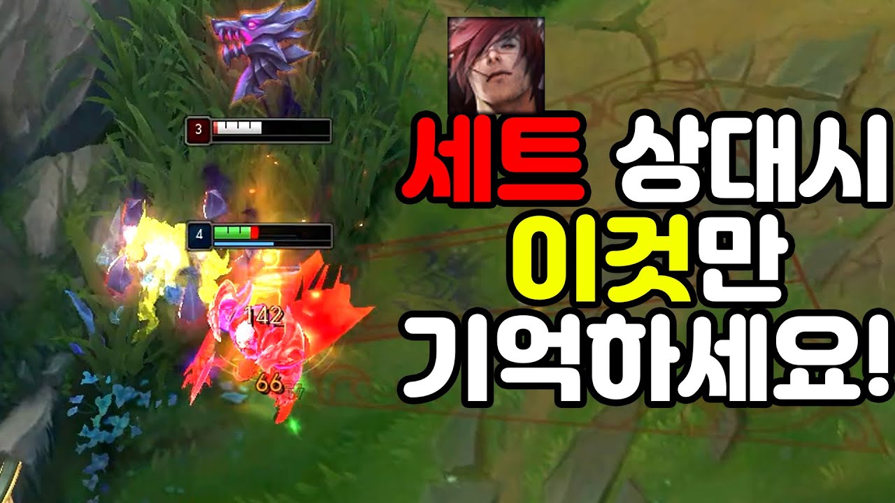 간단한 치속 세트 상대법 [다리우스vs세트]