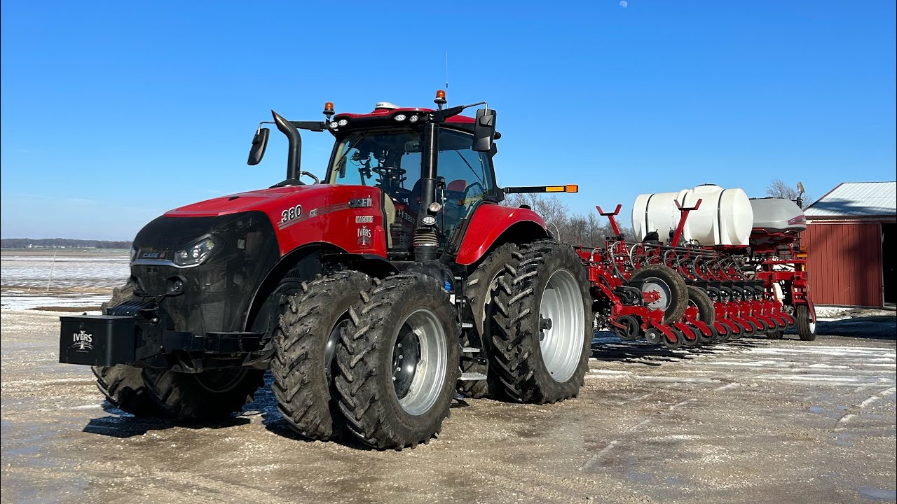 Подготовка сеялки Case IH 2150, 4 сезон, 59 серия