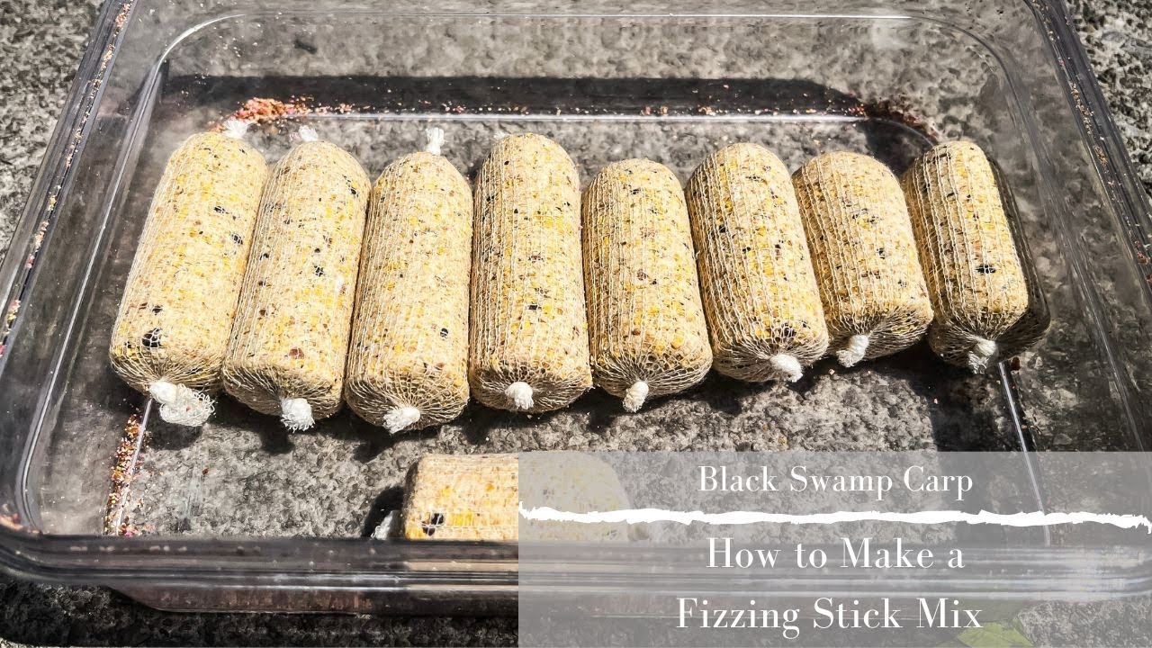 How to Make a Fizzing Stick Mix for Carp Fishing