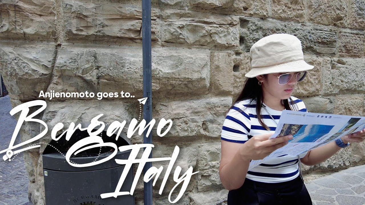 BERGAMO - Italy's Hidden Gem: Visiting Citta Alta, Venetian Walls, Hotel Room Tour & Italian Food!