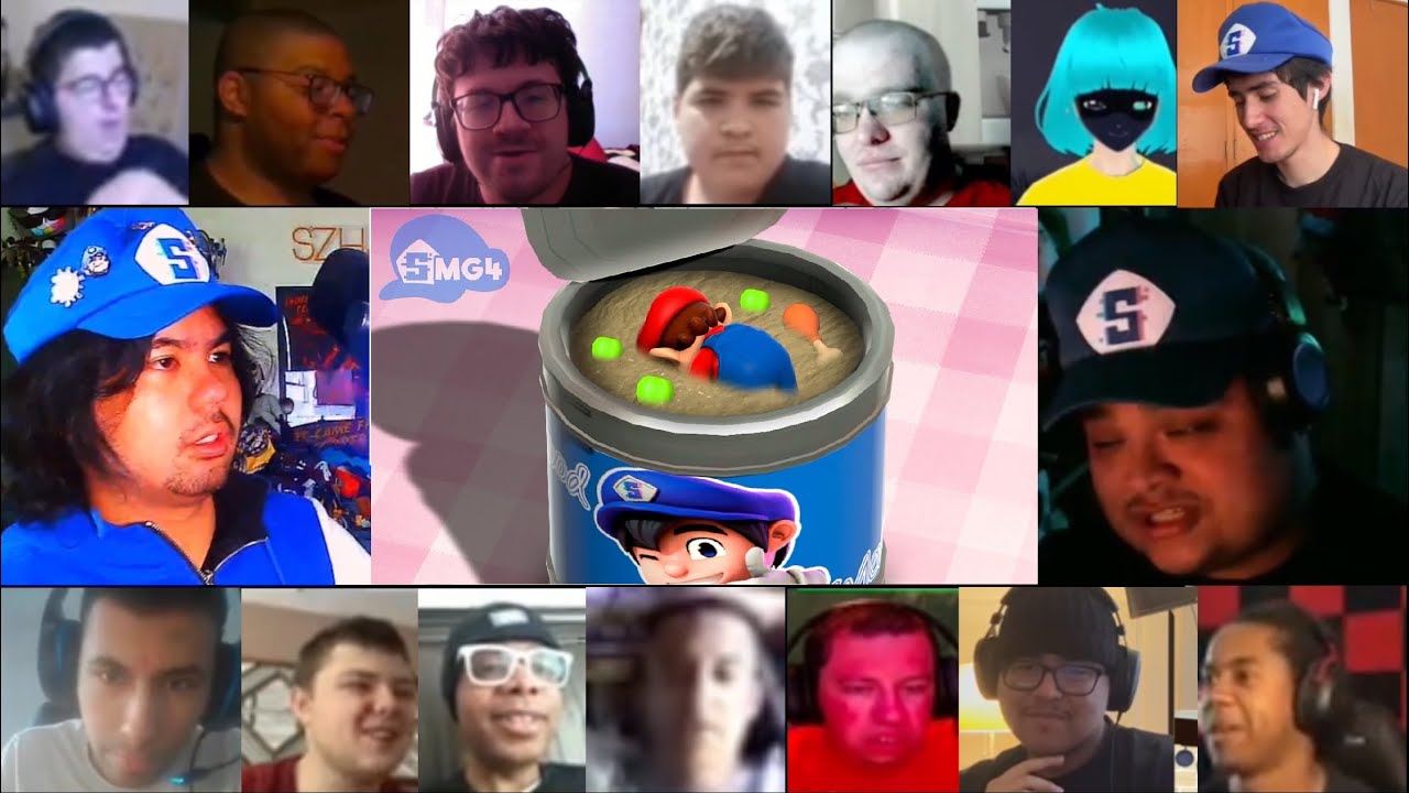 SMG4: Mario Soup Reaction Mashup