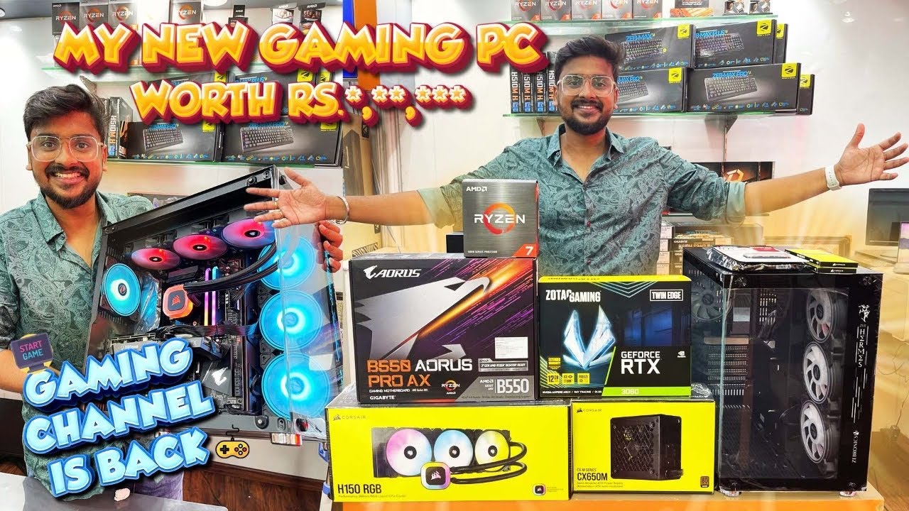 Our Gaming Channel is Back🔥🔥 New Gaming PC ♥️ COSTLY🤑 High End Spec🤩 Tuberbasss🔥