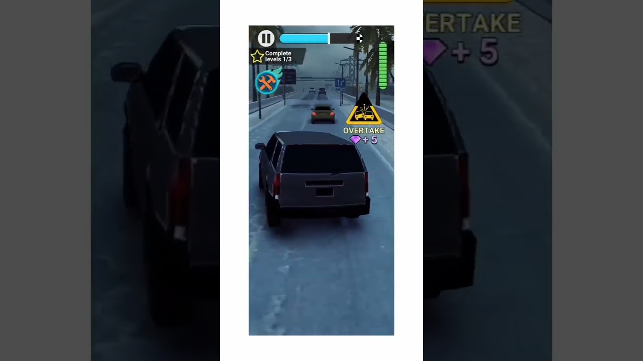 Rush Hour 3D overtake 🏎️💨💨