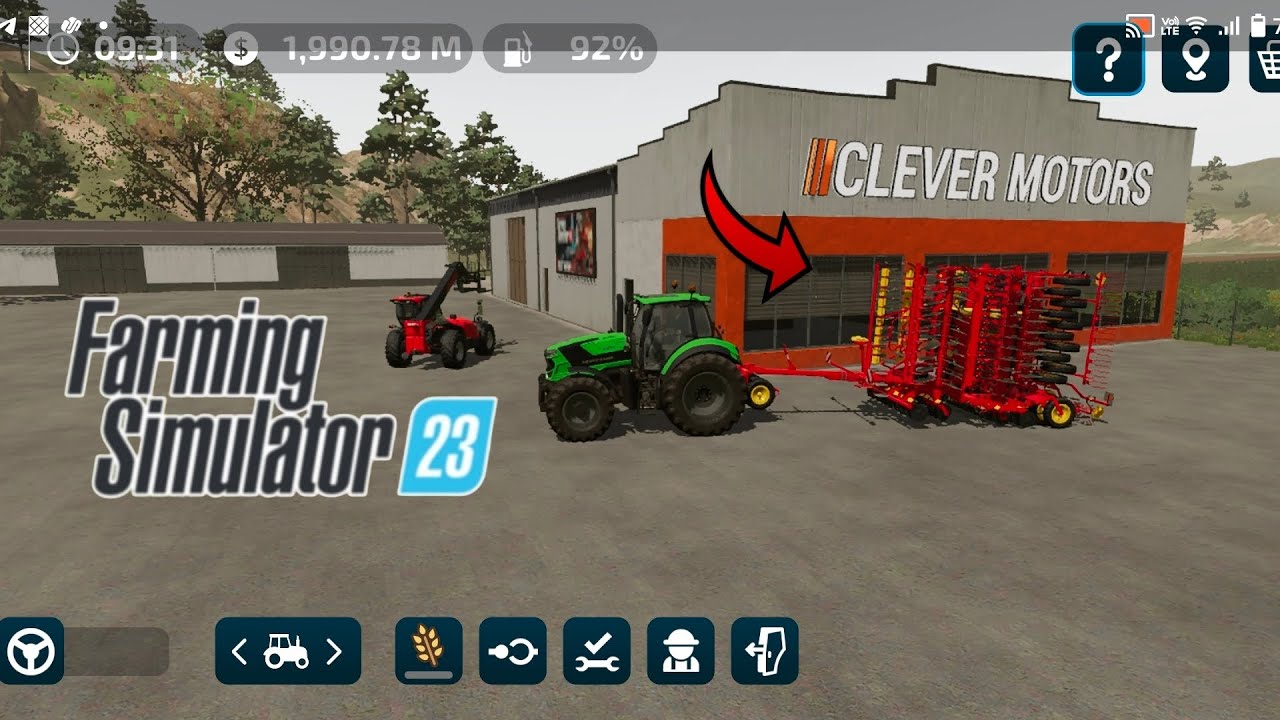 Today we will see how wheat is cultivated in Fs-23 game and where the straw is sold?