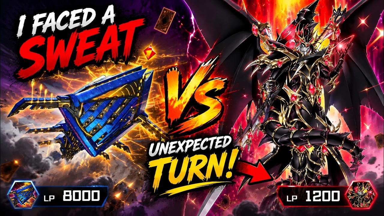 I Challenged a SWEAT in Yu-Gi-Oh! Master Duel... and Things Got Weird 🔥