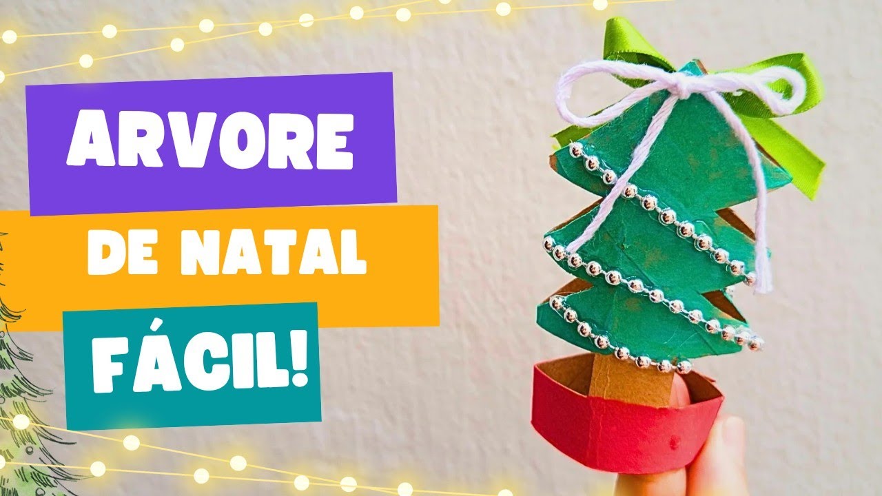 Como Fazer uma mini árvore de natal: aprenda de um jeito fácil