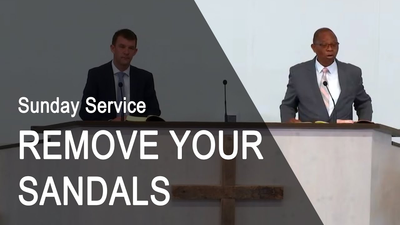 Remove your Sandals 📅 11/08/2024
