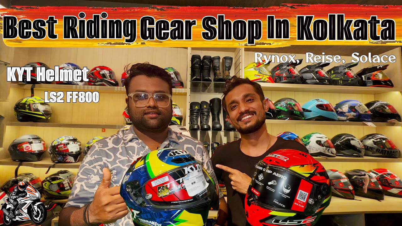Best Riding Gear Shop in Kolkata | Budget Jacket Under 5K | Preparation for Ladakh trip ? KYT Diogo