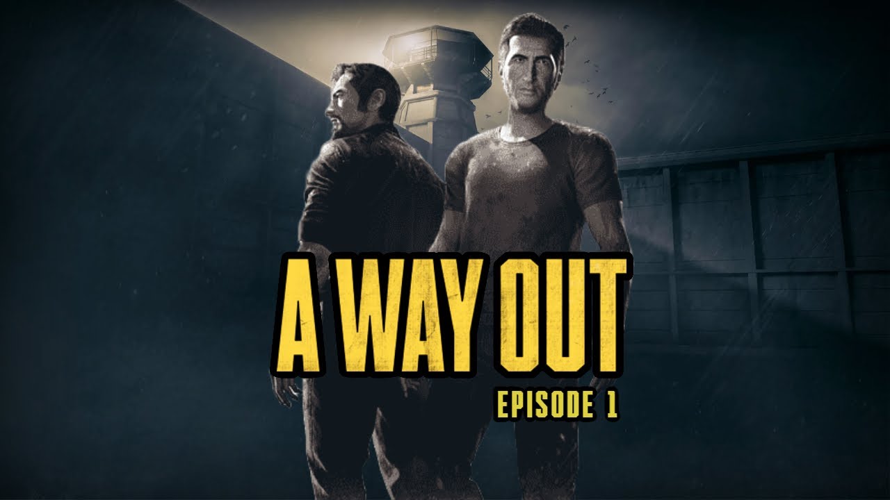 On doit s'échapper de Prison ! A Way Out ft Electrionyx Episode 1 !