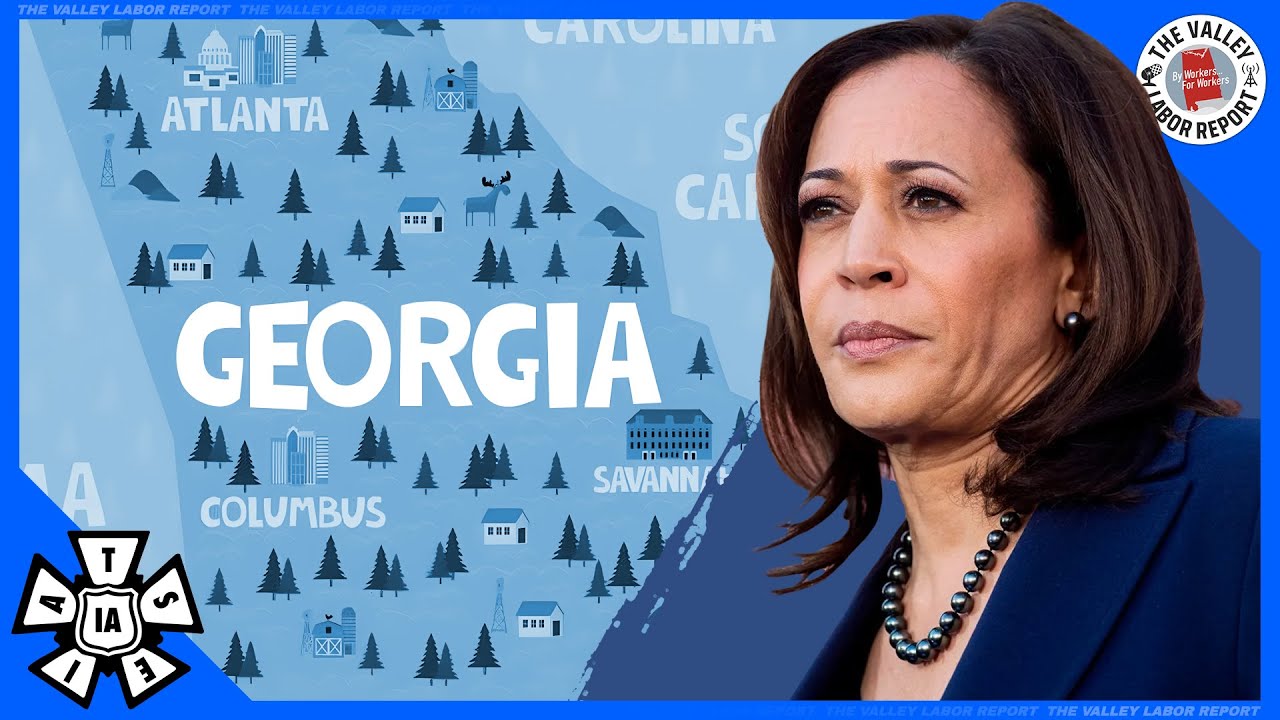 Union Stagehand Talks About Knocking Doors for Harris in GA