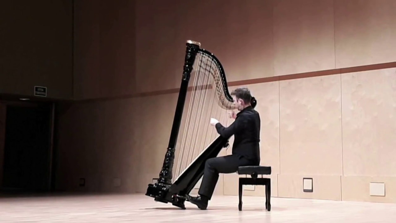 Franz Liszt - Bénédiction de Dieu dans la solitude - Sylvain Blassel, harp