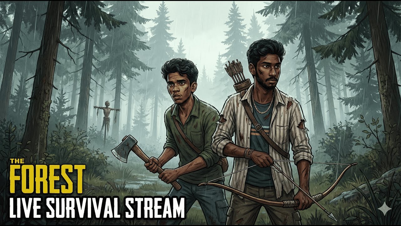 The Forest Co-op Multiplayer (Tamil) 🔴 Live