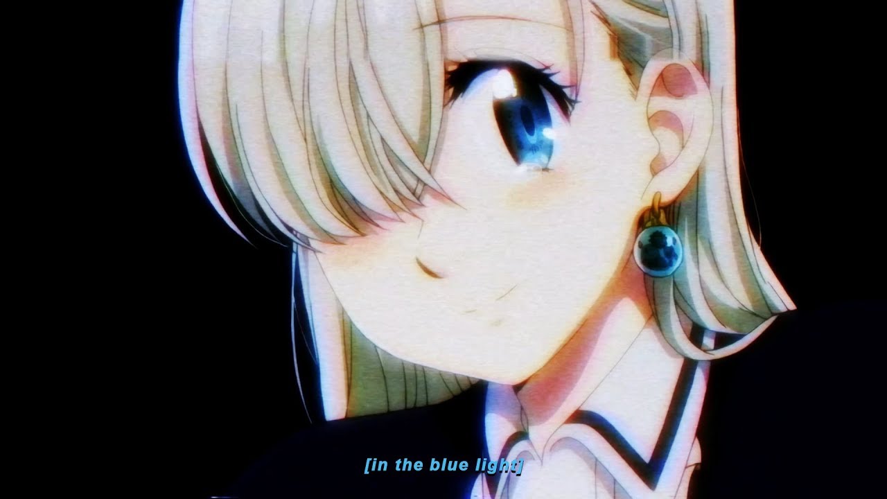 wastedyouth - in the blue light (lyrics)