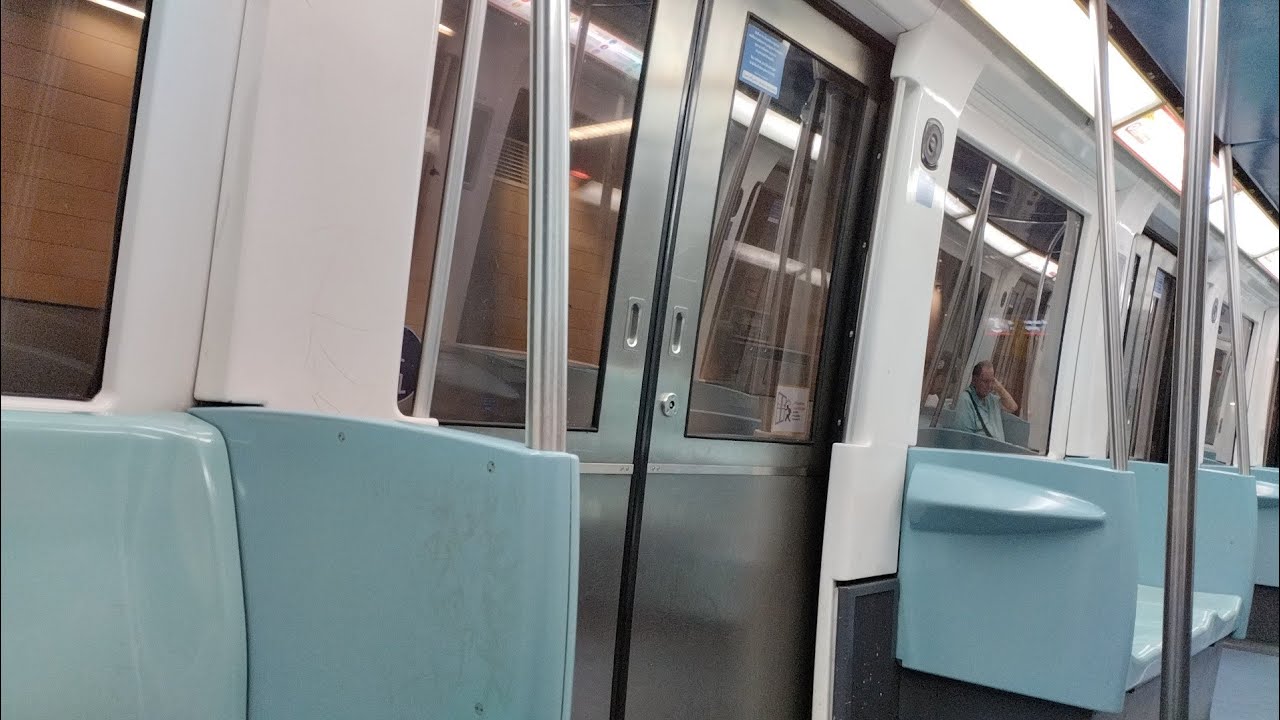 (MÉTRO) VAL 206 Voyage A Bord Rame HP 59 et 55