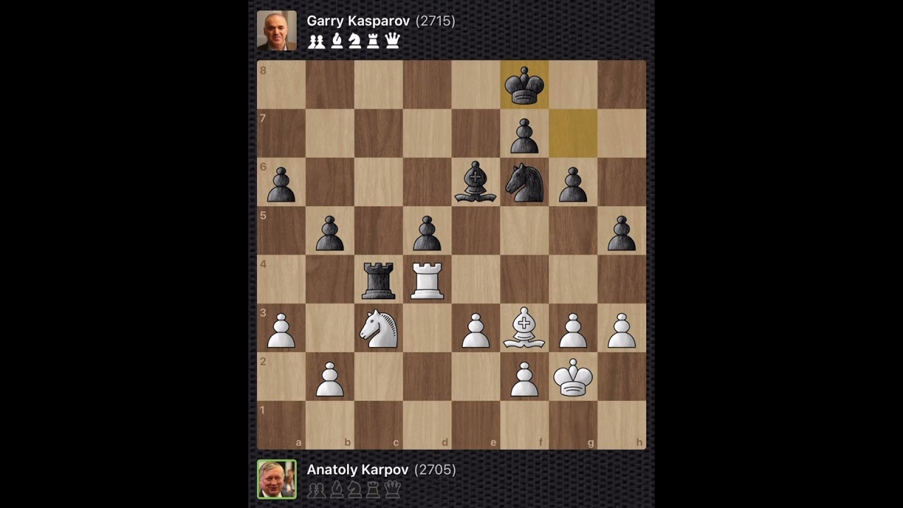 Anatoly Karpov vs Garry Kasparov | World Championship Match (1984)