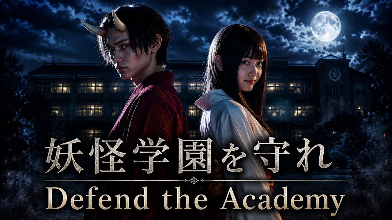 AIが作った「妖怪バトル」 #6　妖怪学園を守れ　 #妖怪 #ai #sora2