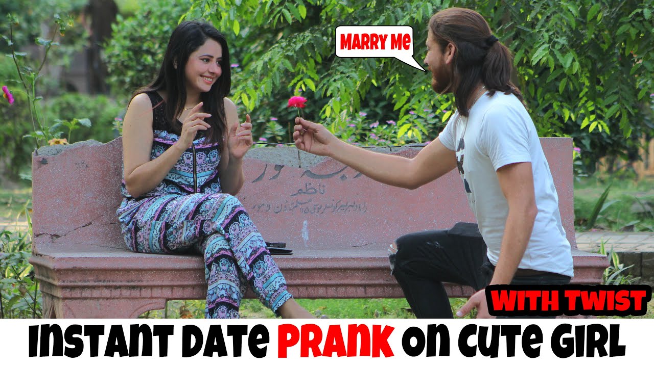 Instant Date Prank on cute Girl ❤️ With Twist - Epic Reactions 😂😂