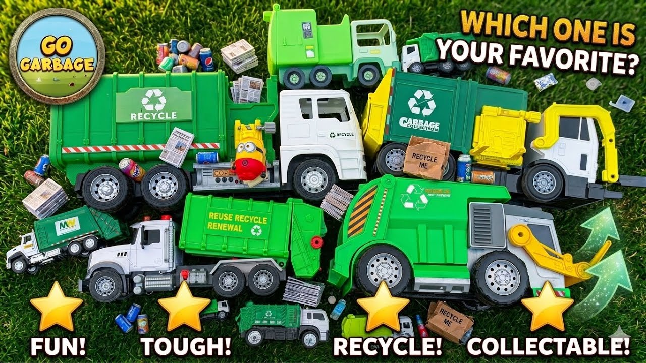You Won't Believe How Many Garbage Trucks I Have! 🚛 (Mega Collection)