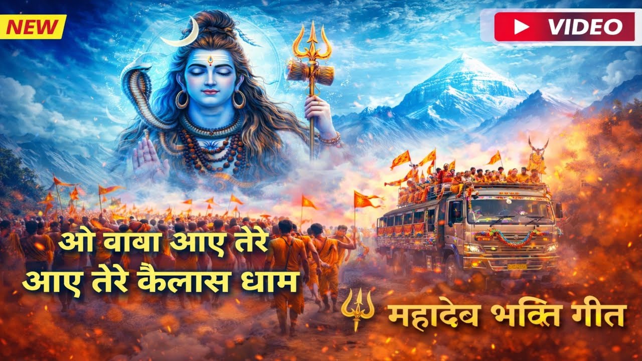 ओ बाबा आए तेरे कैलास धाम | Mahadev Bhakti Song 2026 | Har Har Mahadev DJ Bhajan