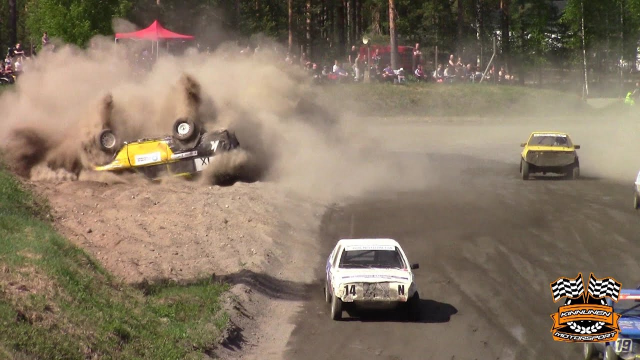 EVK-Liiga 2024 Sunnuntai Crashes