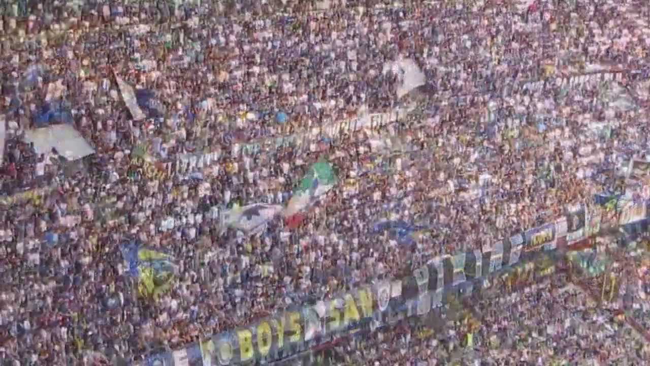 14/9/2013 Inter Juventus 1-1. Tifo ultras Inter curva nord (Inter Fans)