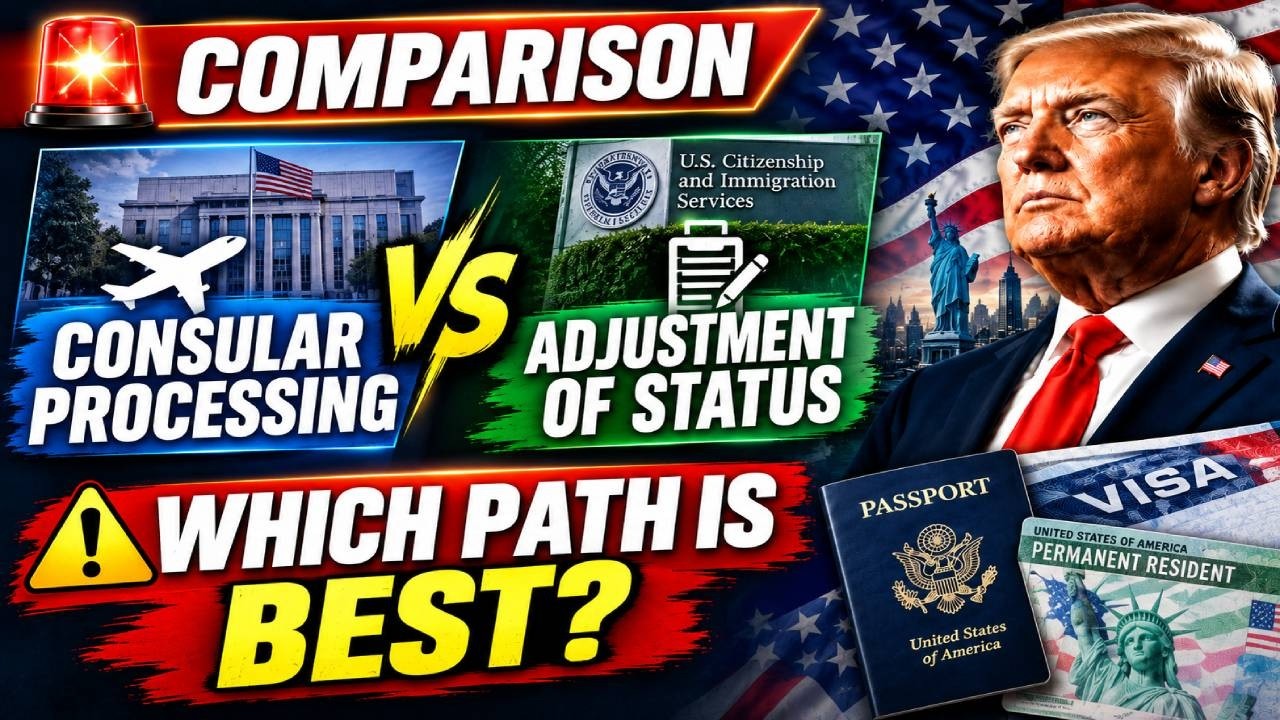 Consular Processing vs Adjustment of Status | Which Path Is Best?