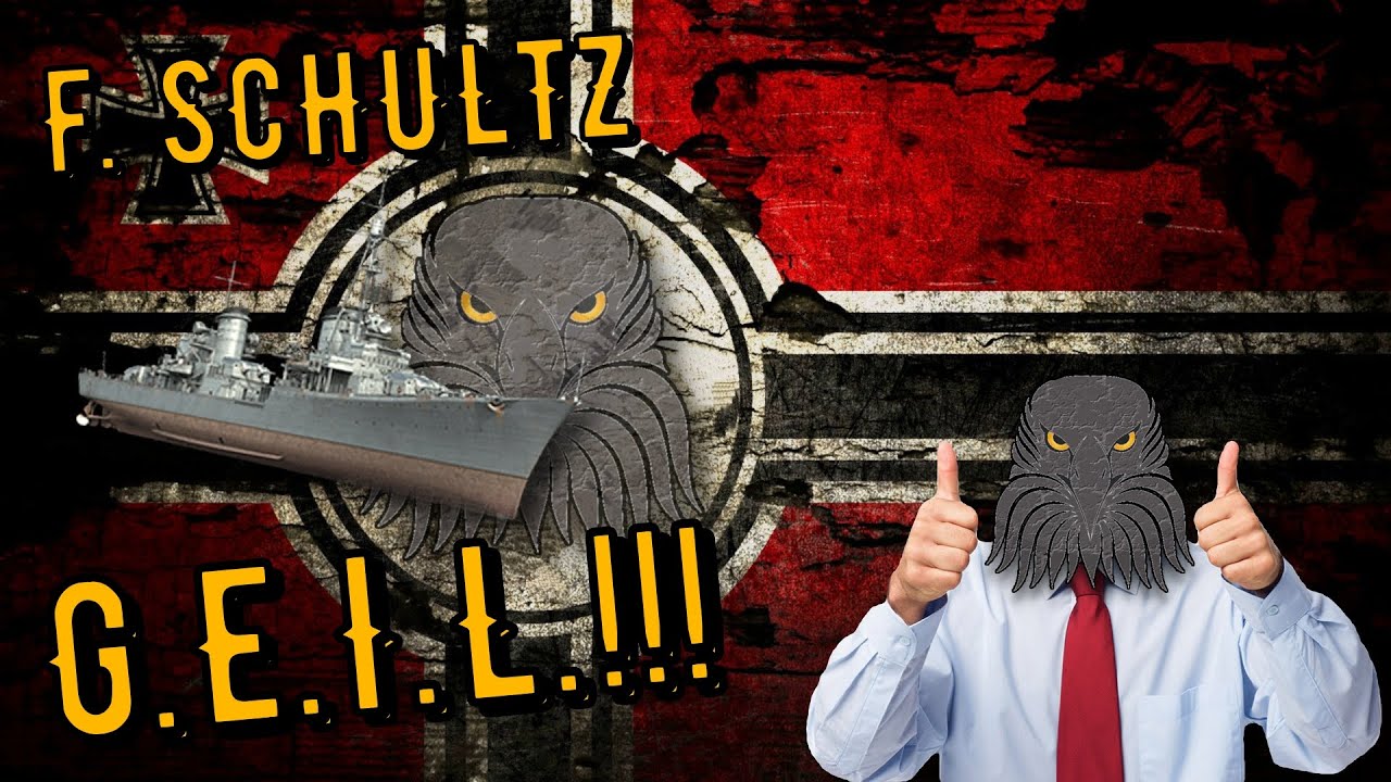 World of Warships Legends - F. SCHULTZ - Tier 8 - G.E.I.L.!!! [deutsch/ gameplay]