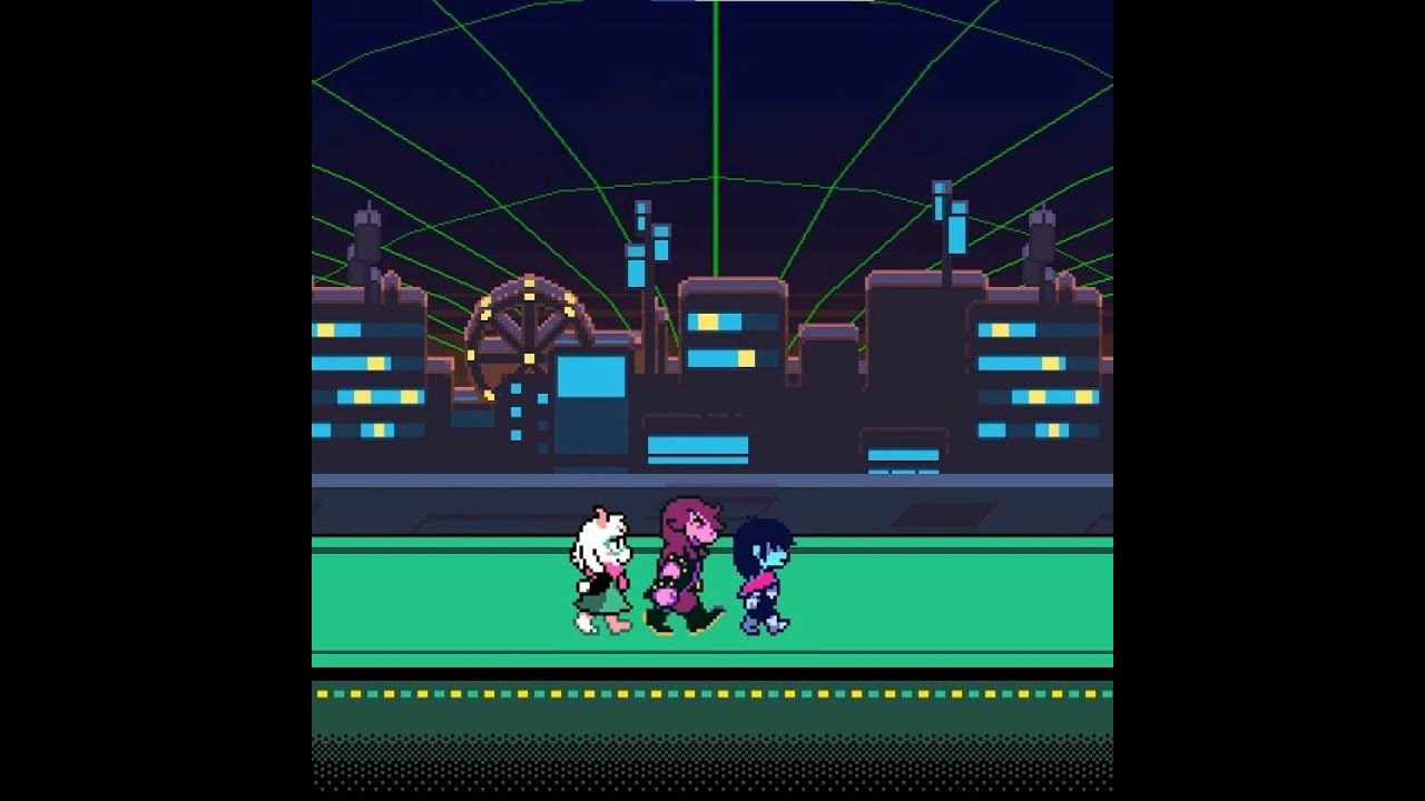 under the cyber world [DELTARUNE UST]