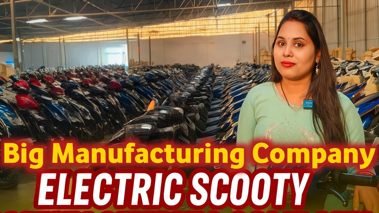 Inside Electric Scooty Manufacturing Company | Full Factory Tour 2025 🚀