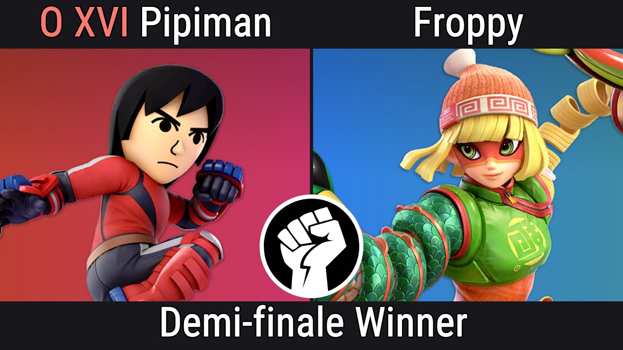 Bagarre'Fest #10 | Pipiman (Mii Brawler) Vs Froppy (Min Min) Winners Semi Final