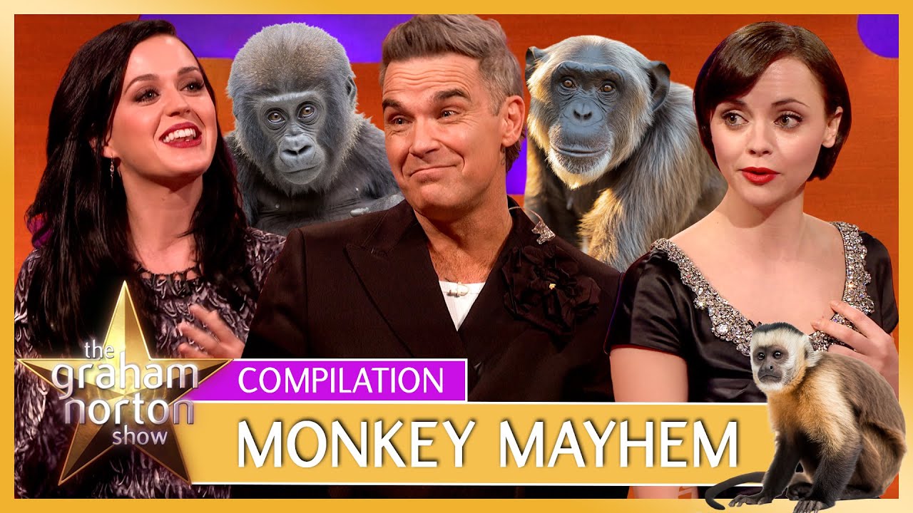 Hollywood's Wildest Animal Encounters: Primate Edition | The Graham Norton Show