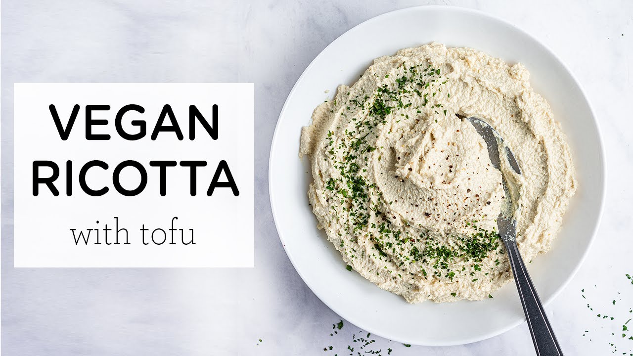 VEGAN RICOTTA RECIPE ‣‣ & ways to use it