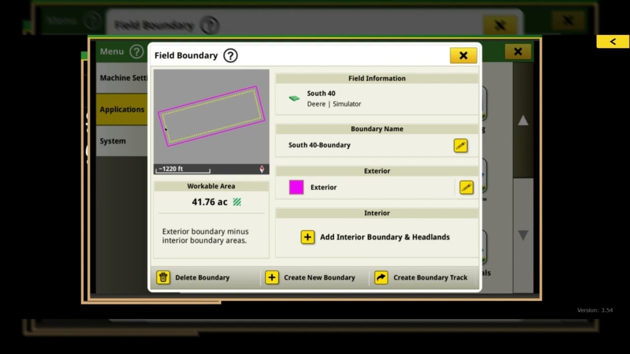 Headland Control on a Gen 4 and Gen 5 Display