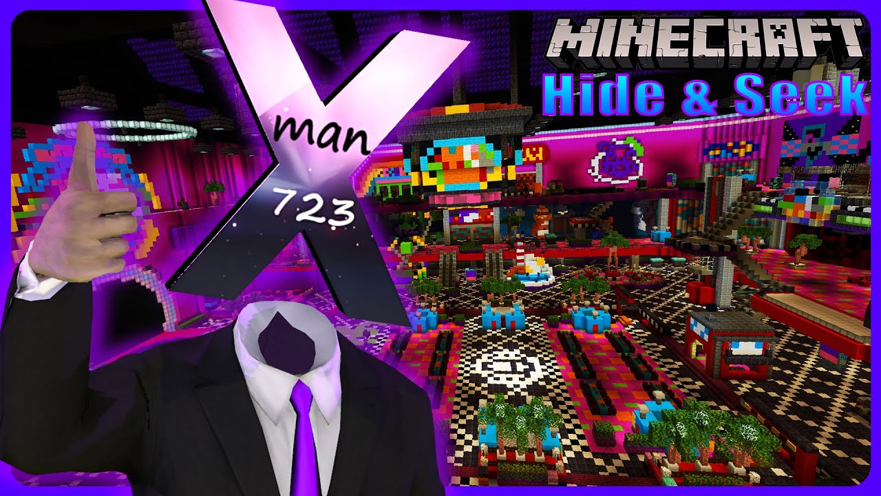 Minecraft Hide & Seek | Hiding Out In The Mega Pizzaplex!