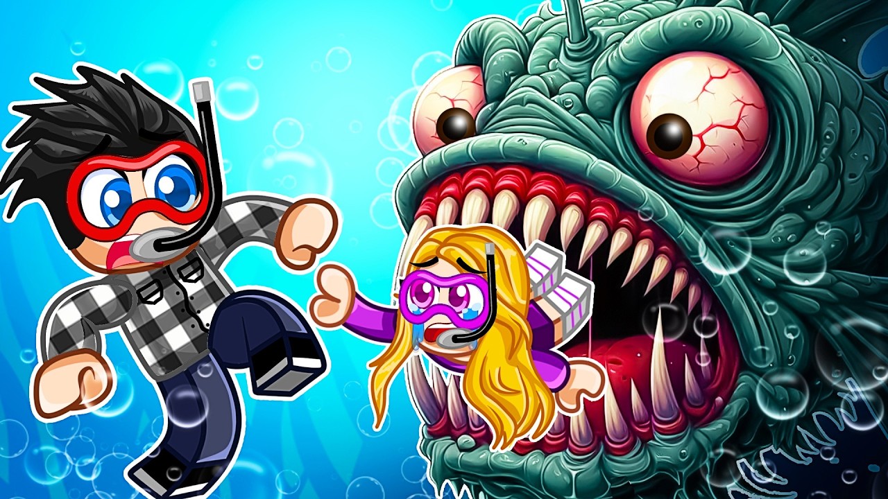 NE REGARDEZ PAS En Arrière ! LE TERRIFIANT POISSON BLOOP Arrive Dans Roblox...