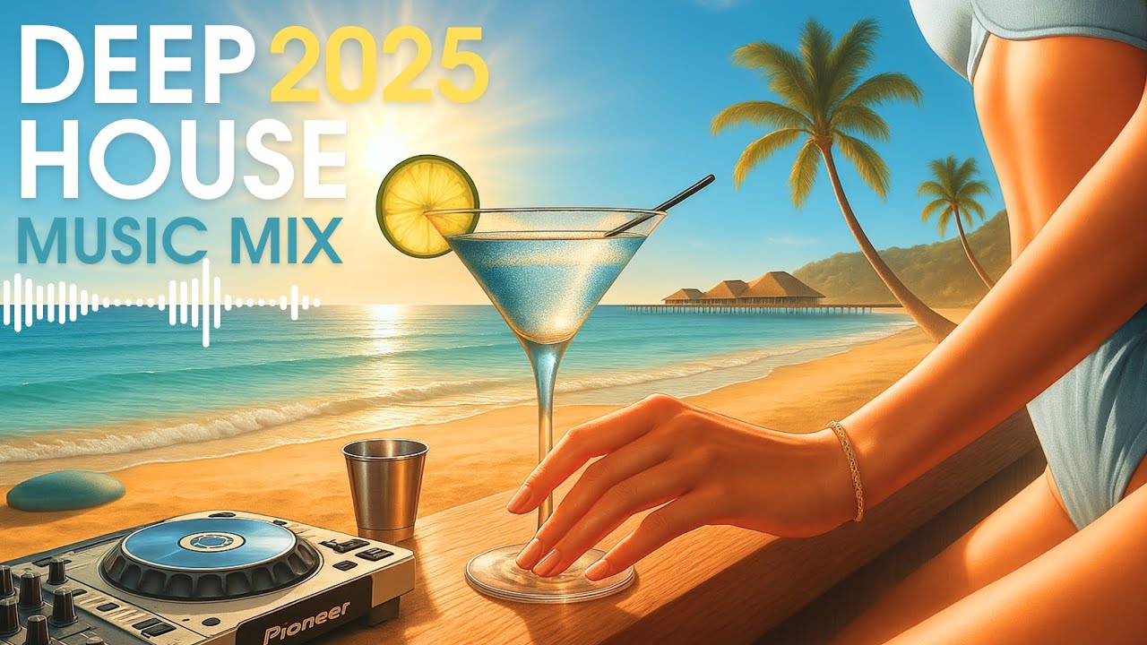 🍸ENERGETIC SUMMER DEEP HOUSE MIX 2025 🌴🏖️1 Hour Tropical Beach Party Vibes😎