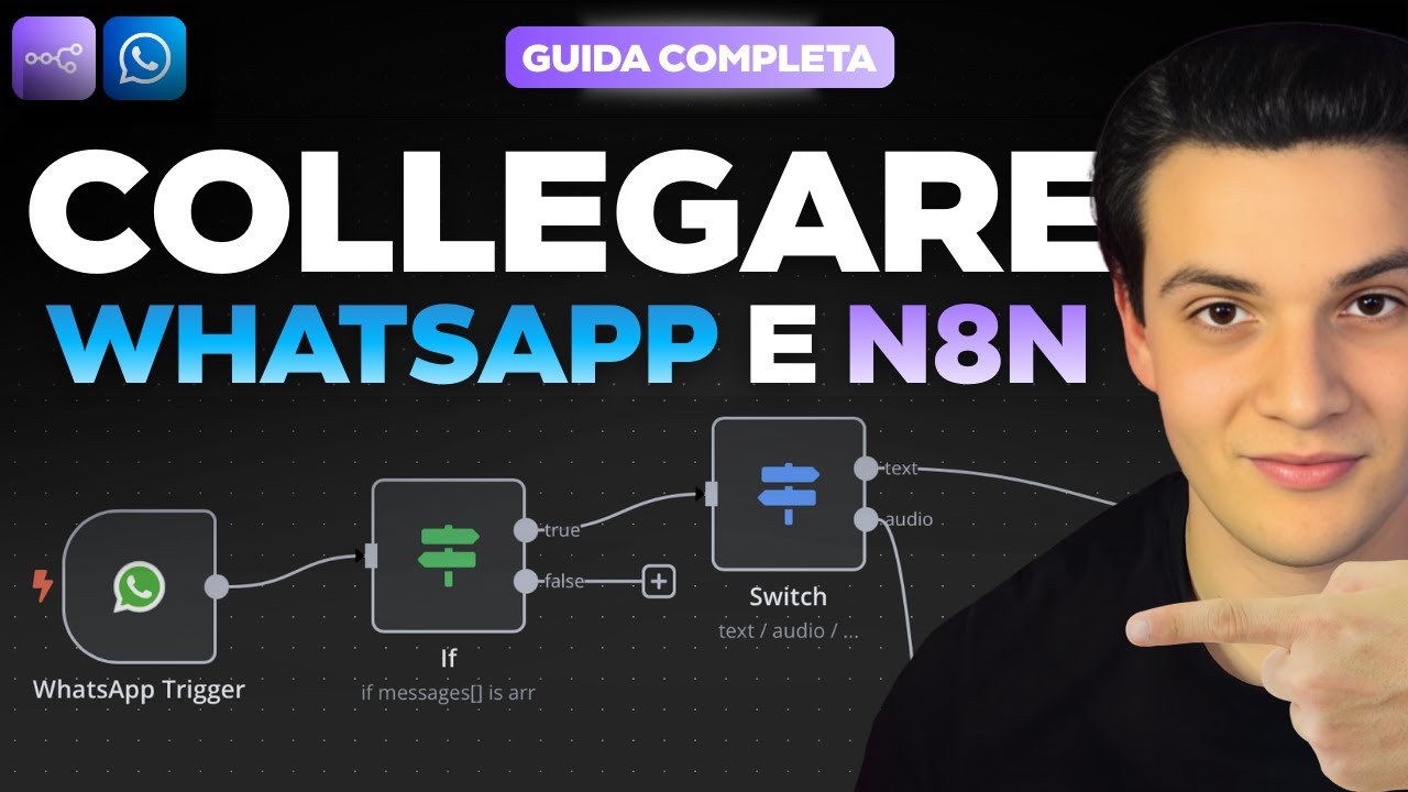 Agente AI su whatsapp in 5 minuti con N8n!