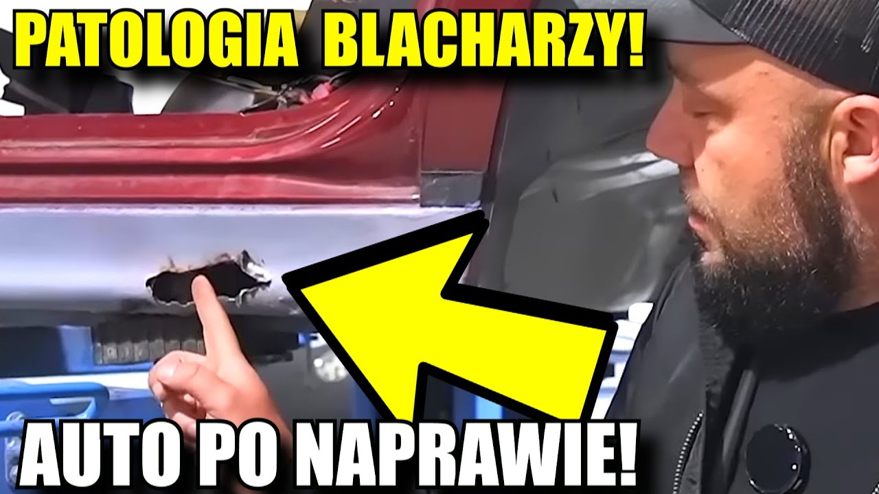 Fachura! AUTO PO NAPRAWIE! Patologia Polskich Blacharzy!