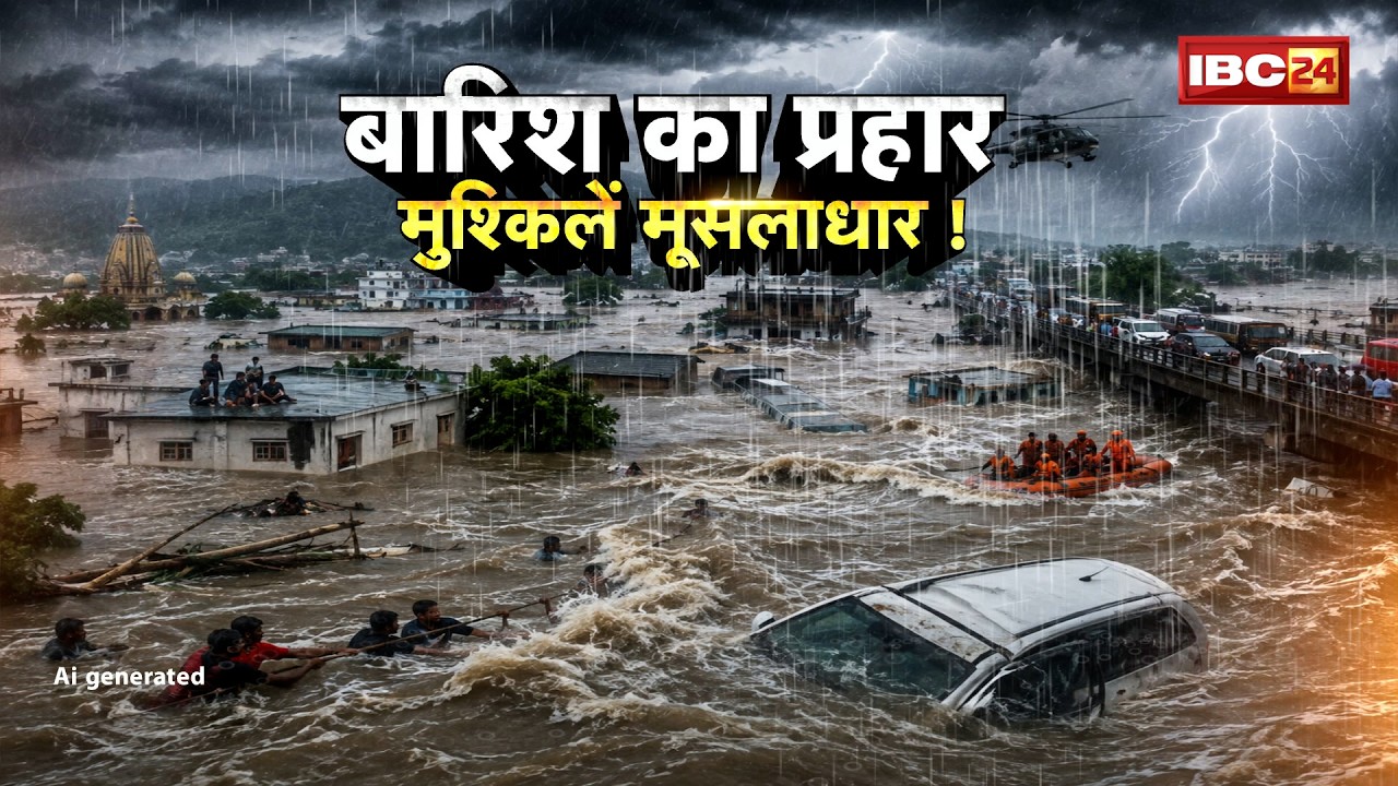 Madhya Pradesh Flood News: MP में बारिश का कहर! नदियां उफान पर..कई जिलों में बाढ़ से हाहाकार